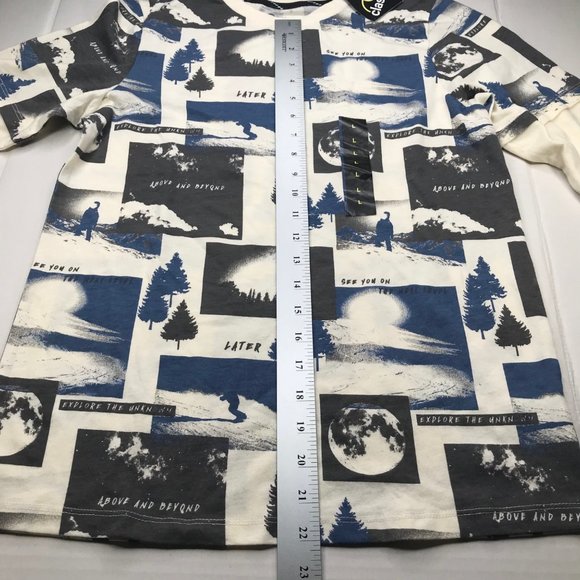 Art Class Boy's Long Sleeve Pull Over Shirt Large 12-14 Nature Pattern New - Picture 12 of 13